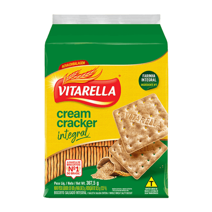 CREAM CRACKER VITARELLA INTREGRAL 400g