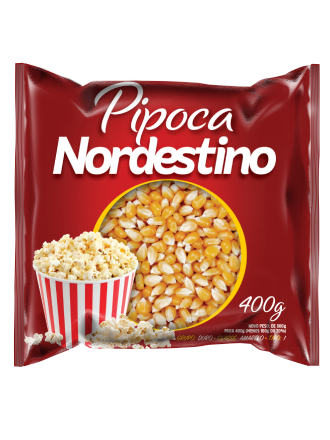 MILHO P/ PIPOCA NORDESTINO 400G