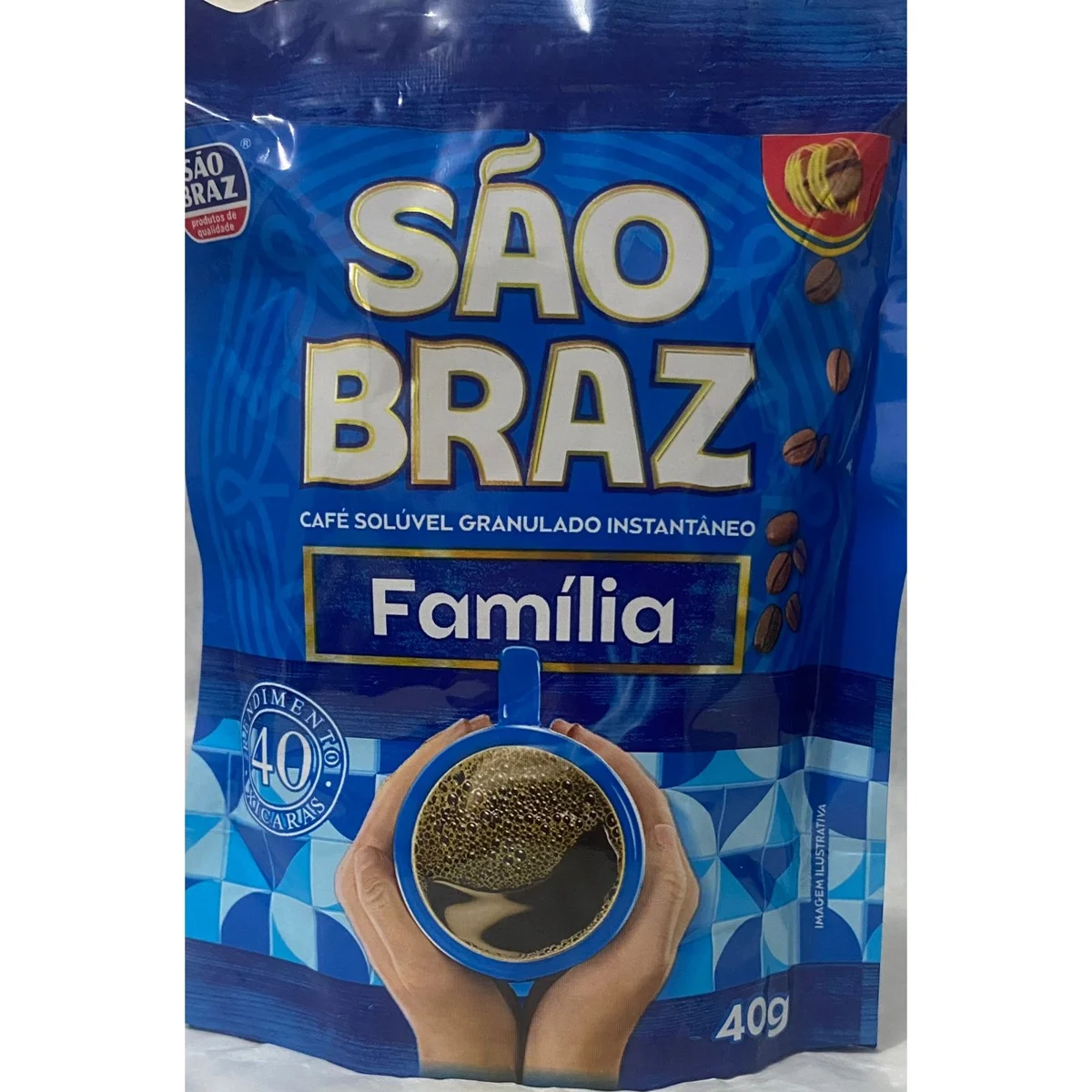 CAFE SÃO BRAZ FAMILIA 40G