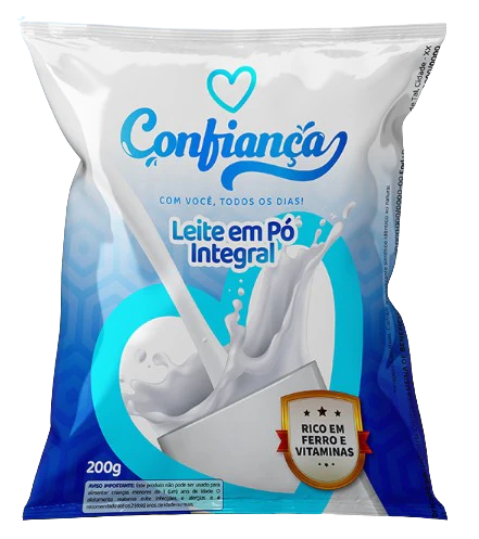 LEITE EM PÓ CONFIANÇA 200G